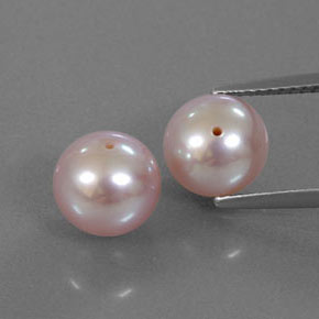 Medium Pink Pearl Gem - 3.4ct Drilled Sphere (ID: 334460)