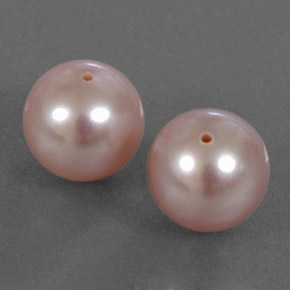 6.89 ct Pink Pearl Stone, Natural Pearl in Drilled Sphere Shape for Sale