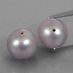 Medium Pink Pearl Gem - 3.1ct Drilled Sphere (ID: 334516)