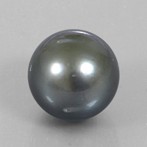 13.72 ct Silver Pearl Stone, Natural Pearl in Spherical Shape for Sale
