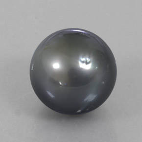 13.20 ct Gray Pearl Stone, Natural Pearl in Spherical Shape for Sale