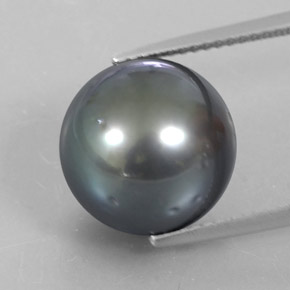 14ct Spherical Silver Pearl for sale thumb image of 14ct Spherical Silver Pearl (ID: 338285)