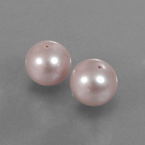 6.74 ct Pink Pearl Stone, Natural Pearl in Drilled Sphere Shape for Sale