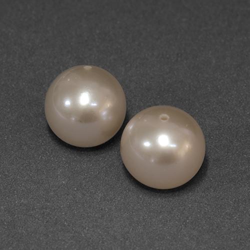 6.95 ct Pink Pearl Stone, Natural Pearl in Drilled Sphere Shape for Sale