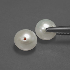 Pearl Gemstone in 6.2 mm Size for Sale, Pearl Stone in Cream Color