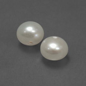 2.72 ct Cream Pearl Stone, Natural Pearl in Drilled Sphere Shape for Sale