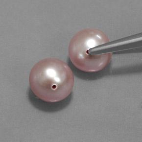 Medium Pink Pearl Gem - 3.3ct Drilled Sphere (ID: 361807)