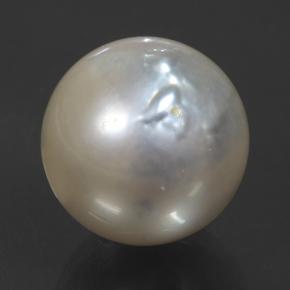 14.54 ct Gray Pearl Gemstone, Pearl Gem in Spherical Shape for Sale.