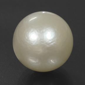 11.4ct Spherical Cream Pearl Gem for sale 11.4ct Spherical Cream Pearl Gem (ID: 501934)