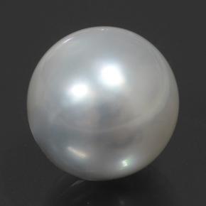 11.88 ct Gray Pearl Gemstone, Pearl Gem in Spherical Shape for Sale.
