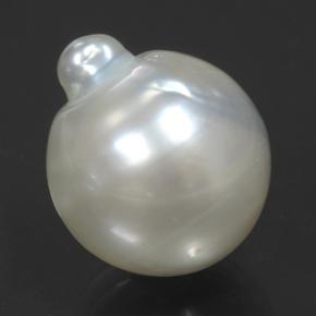10.9ct Drop / Pear Silver Pearl Gem for sale 10.9ct Drop / Pear Silver Pearl Gem (ID: 502109)