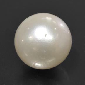 11.51 ct White Pearl Stone, Natural Pearl in Spherical Shape for Sale
