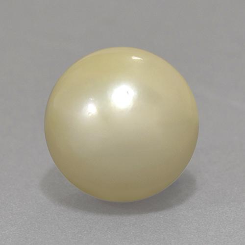 Amarillo claro Perla Gema - 13.1ct Esférico (ID: 511285)