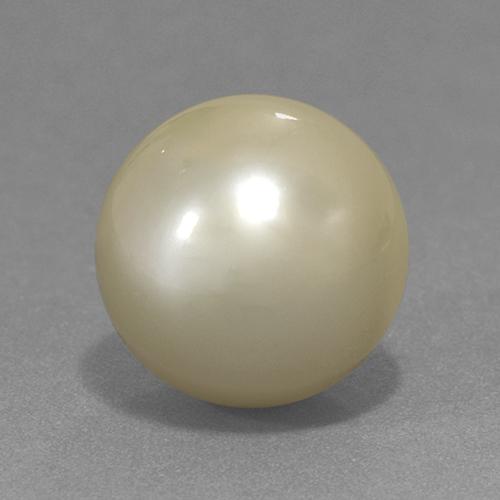 Оранжево-желтый Жемчуг Камень - 12.6ct Сферический (ID: 511292)