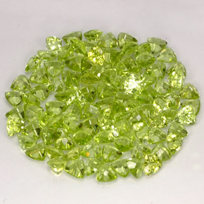 Peridot Gemstone in 4 x 4 mm (calibrated) Size for Sale, Peridot Stone in Lively Green Color