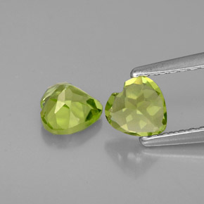 Peridot Gemstone in 5 x 5 mm (calibrated) Size for Sale, Peridot Stone in Lively Green Color