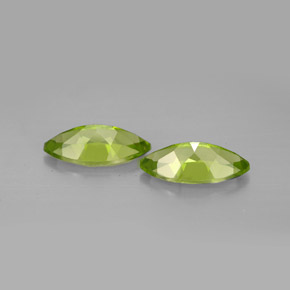 Peridot Gemstone in 12 x 6 mm (calibrated) Size for Sale, Peridot Stone in Lively Green Color