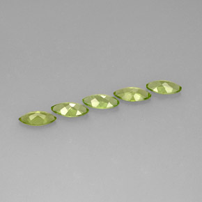 Peridot Gemstone in 8 x 4 mm (calibrated) Size for Sale, Peridot Stone in Lively Green Color