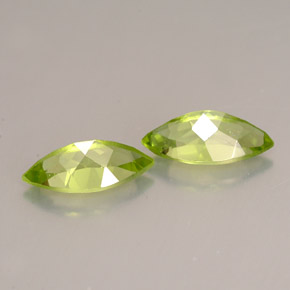 Peridot Gemstone in 10 x 5 mm (calibrated) Size for Sale, Peridot Stone in Lively Green Color