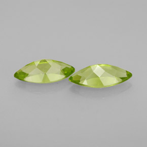 Peridot Gemstone in 9.8 x 4.7 mm Size for Sale, Peridot Stone in Lively Green Color