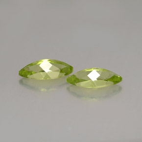 Peridot Gemstone in 10 x 5 mm (calibrated) Size for Sale, Peridot Stone in Lively Green Color