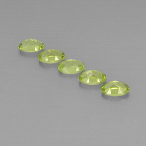 Peridot Gemstone in 6 x 4 mm (calibrated) Size for Sale, Peridot Stone in Lively Green Color