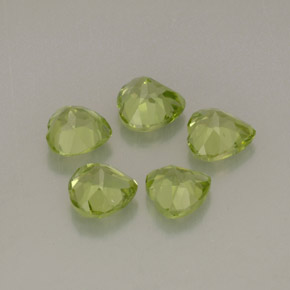Peridot Gemstone in 5 x 5 mm (calibrated) Size for Sale, Peridot Stone in Lively Green Color