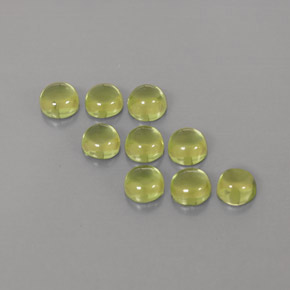 Peridot Gemstone in 4 mm (calibrated) Size for Sale, Peridot Stone in Lively Green Color