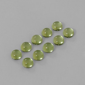 Peridot Gemstone in 4 mm (calibrated) Size for Sale, Peridot Stone in Lively Green Color