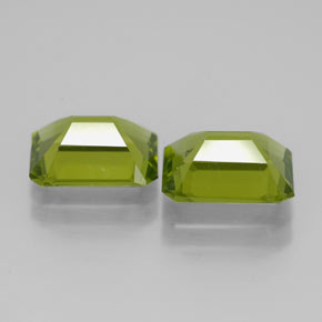 Peridot Gemstone in 9 x 7 mm (calibrated) Size for Sale, Peridot Stone in Lively Green Color