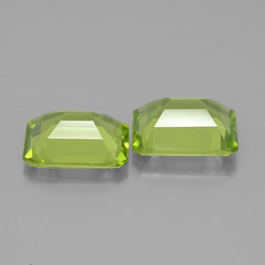 Peridot Gemstone in 9 x 7 mm (calibrated) Size for Sale, Peridot Stone in Lively Green Color