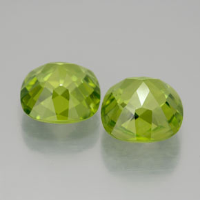 Peridot Gemstone in 9 x 8.9 mm Size for Sale, Peridot Stone in Lively Green Color