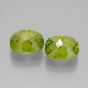 Peridot Gemstone in 8.8 x 8.7 mm Size for Sale, Peridot Stone in Lively Green Color