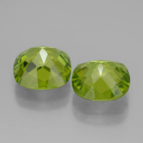 Peridot Gemstone in 9 x 8.9 mm Size for Sale, Peridot Stone in Lively Green Color