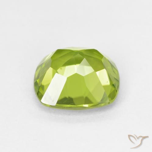 Peridot Gemstone in 9 x 9 mm (calibrated) Size for Sale, Peridot Stone in Lively Yellowish Green Color