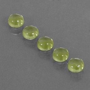 Peridot Gemstone in 4.1 mm Size for Sale, Peridot Stone in Lively Green Color
