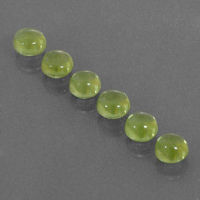 Peridot Gemstone in 4 mm (calibrated) Size for Sale, Peridot Stone in Lively Green Color