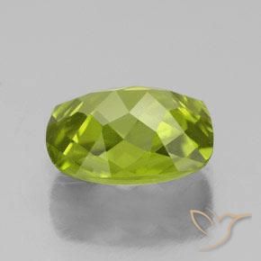Peridot Gemstone in 10 x 8 mm (calibrated) Size for Sale, Peridot Stone in Lively Yellowish Green Color