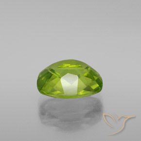 Peridot Gemstone in 9.8 x 7.6 mm Size for Sale, Peridot Stone in Lively Green Color