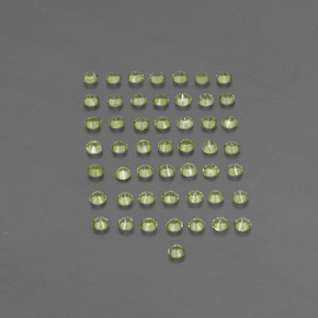 Peridot Gemstone in 2 mm (calibrated) Size for Sale, Peridot Stone in Lively Green Color