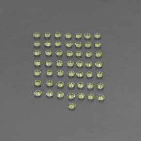 Peridot Gemstone in 2 mm (calibrated) Size for Sale, Peridot Stone in Lively Green Color