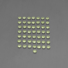 Peridot Gemstone in 2 mm (calibrated) Size for Sale, Peridot Stone in Lively Green Color