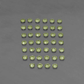 Peridot Gemstone in 2 mm (calibrated) Size for Sale, Peridot Stone in Lively Green Color