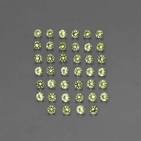 1.17 ct Green Peridot Gemstone, Peridot Gem in Diamond-Cut Shape for Sale.