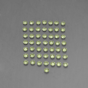 Peridot Gemstone in 2 mm (calibrated) Size for Sale, Peridot Stone in Lively Green Color