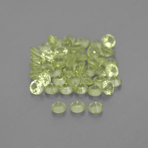 Peridot Gemstone in 2.2 mm Size for Sale, Peridot Stone in Lively Green Color