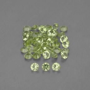 gelblich-grün Peridot Edelstein - 0ct Diamanten-Schliff (ID: 343599)