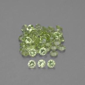 Yellowish Green Peridot Gem - 0ct Diamond-Cut (ID: 343802)
