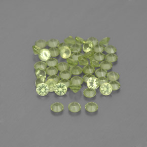 Peridot Gemstone in 2 mm (calibrated) Size for Sale, Peridot Stone in Lively Green Color