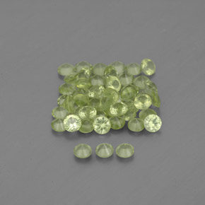 Peridot Gemstone in 2 mm (calibrated) Size for Sale, Peridot Stone in Lively Green Color